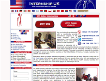 Tablet Screenshot of londonjobs.internship-uk.com