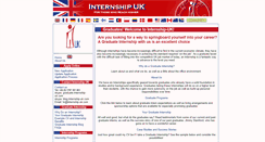 Desktop Screenshot of graduate.internship-uk.com