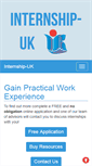 Mobile Screenshot of internship-uk.com