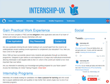 Tablet Screenshot of internship-uk.com